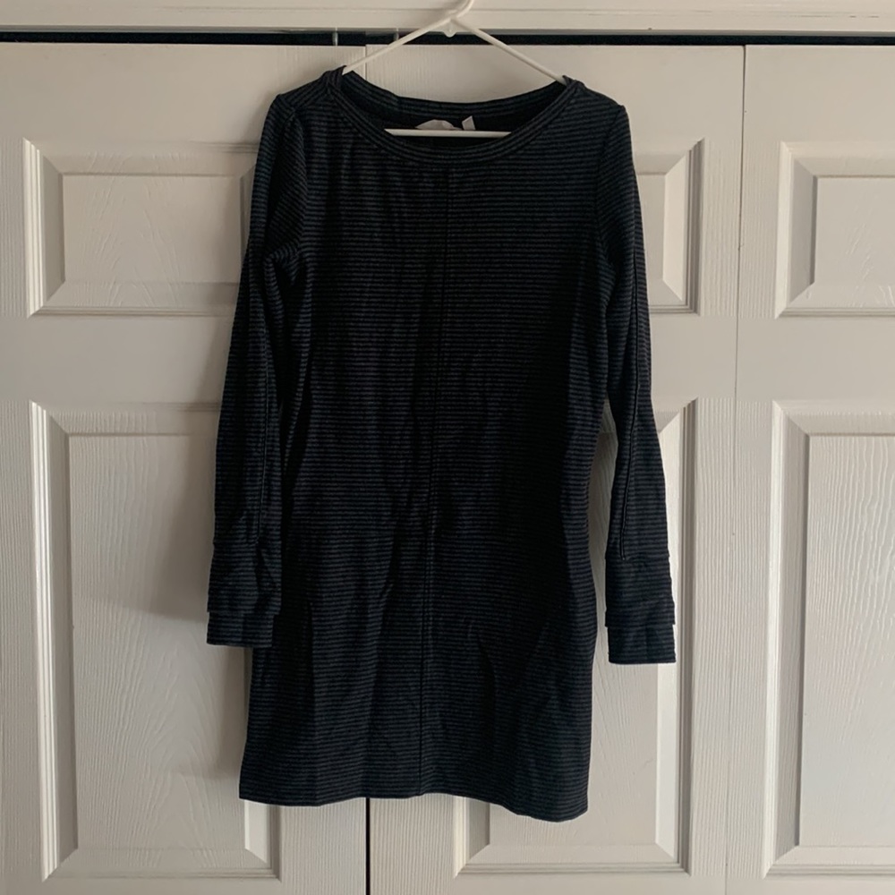Athleta striped tunic dress
